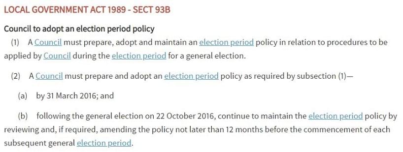 section 93b of the Local Government Act 1989